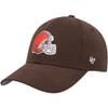 47 Preschool Brown Cleveland Browns Basic Team MVP Adjustable Hat view 1
