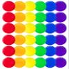 Ace Creations 9 Inch Poly Vinyl Spot Markers  Training Drills with School Gyms, Sports Teams, Track and Field, Basketball, Football, Soccer, Baseball, Gymnastics, Preschool, Kindergarten  Set of 36 view 1