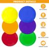 Ace Creations 9 Inch Poly Vinyl Spot Markers  Training Drills with School Gyms, Sports Teams, Track and Field, Basketball, Football, Soccer, Baseball, Gymnastics, Preschool, Kindergarten  Set of 36 view 2