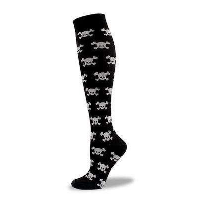 Drincoshow Halloween Christmas Socks Sports Compression Socks Compression Stockings Sport Socks Athletic Socks (l/xl,Skull)