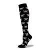 Drincoshow Halloween Christmas Socks Sports Compression Socks Compression Stockings Sport Socks Athletic Socks (l/xl,Skull) view 1