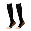Drincoshow Enhance Your Workout Experience with Athletic Compression Socks (XXL,Copper Black) view 1