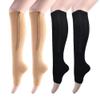 Drincoshow Enhance Your Workout Experience with Athletic Compression Socks (XXL,Copper Black) view 2
