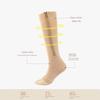 Drincoshow Enhance Your Workout Experience with Athletic Compression Socks (XXL,Copper Black) view 3