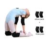 ADLIKES Knee and Elbow Pads Protective Gear Set (4pc) for Cycling Running Volleyball Crashproof Antislip for Toddler Kids Youth Black S view 2