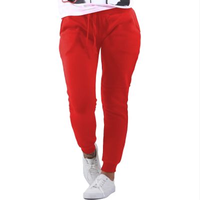 Southpole Womens Basic Fleece Jogger, Dark Orange, Large US