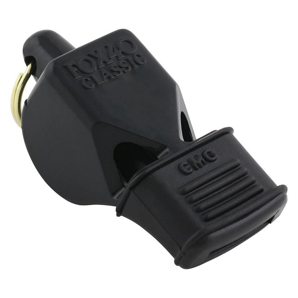 Fox 40 Classic CMG Whistle and Lanyard,White