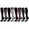 Drincoshow Halloween Christmas Socks Sports Compression Socks Compression Stockings Sport Socks Athletic Socks (l/xl,Red dot compression) view 2