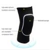 ADLIKES Knee and Elbow Pads Protective Gear Set (4pc) for Cycling Running Volleyball Crashproof Antislip for Toddler Kids Youth Black S view 3