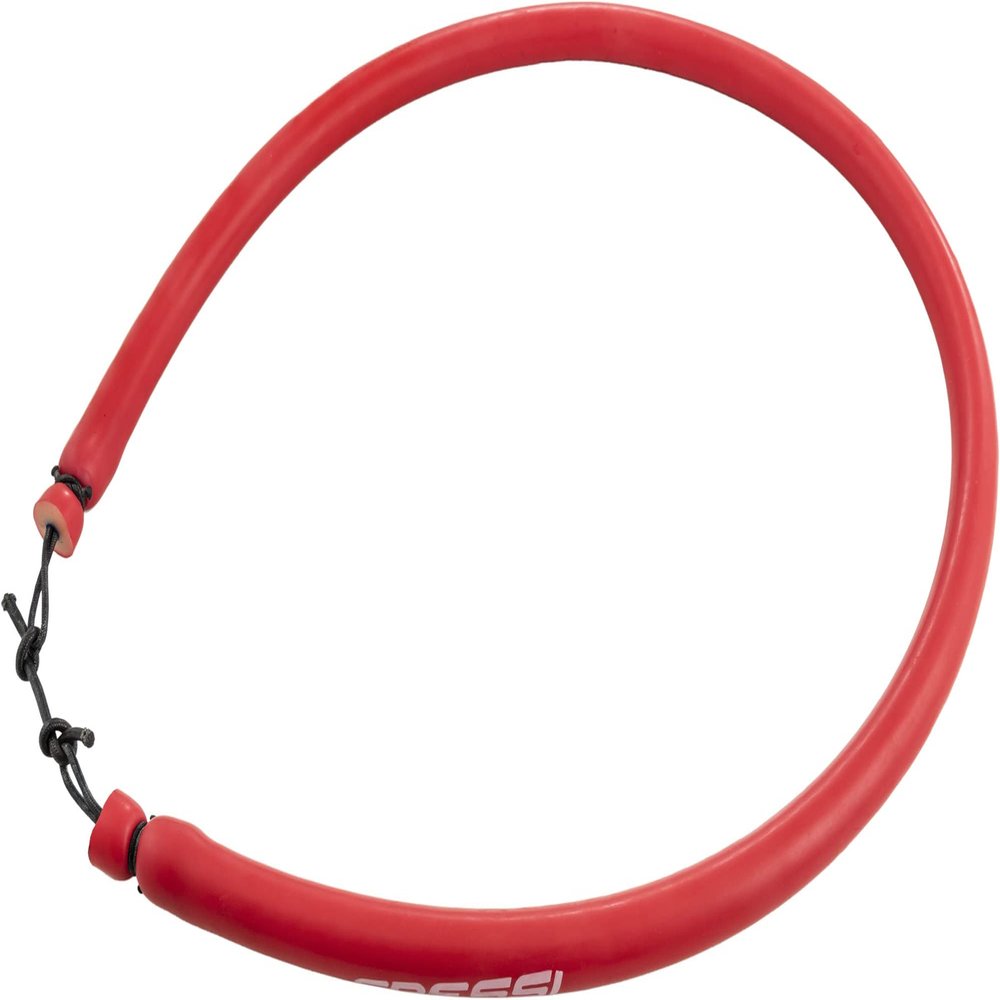 Cressi Circular Band w/Lined Wishbone 14 mm Speargun Bands, Red, 77 cm