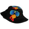 Kicoyuaz Thanksgiving Turkey Bucket Hat for Men Women, Fashion Unisex Print Funny Bucket Hat view 2