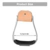 KUIDAMOS Western Stirrups, Non Slip Aluminum English Saddle Stirrups Aluminum Pads Overshoe Relief Ankle Stress Fatigue, Western Saddle Stirrups for Equestrian Saddles Accessories view 2