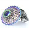 11/12 Speed Cassette for Road Bike 11-28T/11-32T/11-34T/11-36T Bicycle Cassette Ultralight CNC Bicycle Cassette Compatible with Shimano and Sram Standard HG Hub Driver (colorful,11 speed 11-34T) view 2
