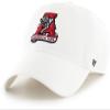 47 Alabama Crimson Tide Mens Womens Vintage Clean Up Adjustable Strapback White Hat view 1