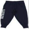 Outerstuff New England Patriots NFL Girls' Youth Diamond Cut Lounge Joggers, Navy Small 7-8 view 2