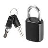 Suitcase Lock with Key TSA Travel Luggage Lock Customs Mini Security Suitcase Padlock Black view 1