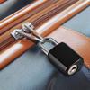 Suitcase Lock with Key TSA Travel Luggage Lock Customs Mini Security Suitcase Padlock Black view 2