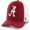 '47 Alabama Crimson Tide Mens Womens Trucker Adjustable Snapback Razor Red White Hat view 1