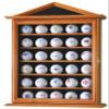 30 Golf Ball Designer Display Case Cabinet (Oak) view 1