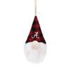 Alabama Crimson Tide NCAA Plaid Hat Plush Gnome Ornament view 1