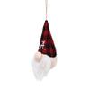 Alabama Crimson Tide NCAA Plaid Hat Plush Gnome Ornament view 2