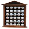 30 Golf Ball Designer Display Case Cabinet (Walnut) view 1