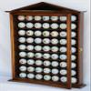 63 Golf Ball Designer Display Case Cabinet (Walnut) view 2