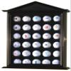 30 Golf Ball Designer Display Case Cabinet (Black) view 1
