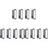 Mikikit Stainless Steel Watch Connector Adapter for Smart Watch Bands Compatible with Huawei Replacement Band Accessory for Leather Silicone Metal Straps Easy Installation view 1