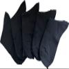 Socks for men, lightweight, breathable socks, Men's cotton, plain socks Black 3-Pairs XL (11-13) view 4