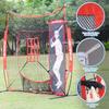 AOLIGEIJS Baseball Softball Batter Dummy,Pitching Target,with Adjustable Strike Zone Attachment,Pitching Aid for Improved Accuracy (Batter Dummy) view 4