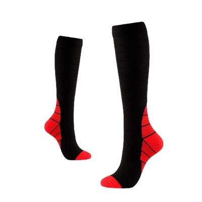 Drincoshow Sports Compression Socks Compression Stockings Men's and Women's Cycling Socks Athletic Socks (L/XL,Red)