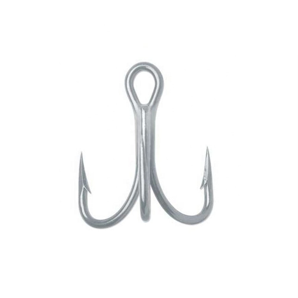 moisture Portable Circle Fish Hooks Set 50 Pcs Hook Strong Short Treble Fishing Hook Fishing Hook Set (Size : 3/0#)