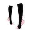 Drincoshow Sports Compression Socks Compression Stockings Men's and Women's Cycling Socks Athletic Socks (L/XL,Pink) view 1