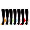 Drincoshow Sports Compression Socks Compression Stockings Men's and Women's Cycling Socks Athletic Socks (L/XL,Pink) view 2