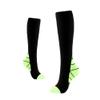 Drincoshow Sports Compression Socks Compression Stockings Men's and Women's Cycling Socks Athletic Socks (L/XL,Green) view 1