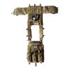 Redemption Crusader 2.0 Laser Cut Molle Quick Release Buckles Hunting Airsoft Vest with Side Cummerbund Pouches and (Multicam Cordura) view 4