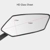Bicycle Mirror Rod end Bicycle Mirror 2pcs Bicycle Bicycle Rear View Mirror Universal 360 Degree Swivel Bicycle Handlebar Wide Angle Rear View Mirror Bicycle Black view 3