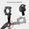 Bicycle Mirror Rod end Bicycle Mirror 2pcs Bicycle Bicycle Rear View Mirror Universal 360 Degree Swivel Bicycle Handlebar Wide Angle Rear View Mirror Bicycle Black view 4