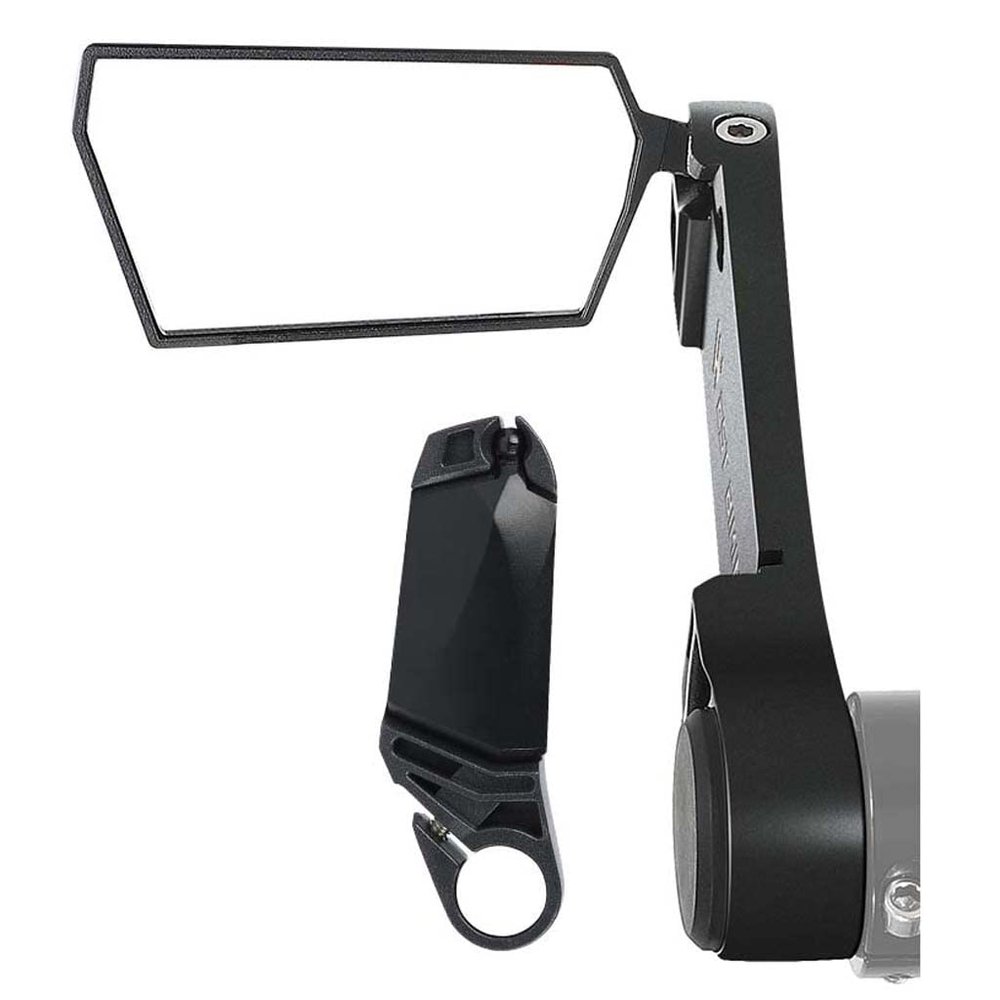 Bicycle Hd Mirror 2 Pack Simple Small Hd Mirror Compatible Bike with All Models Adjustable 360 Degree Rotation Safe Driving