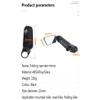 Bicycle Hd Mirror 2 Pack Simple Small Hd Mirror Compatible Bike with All Models Adjustable 360 Degree Rotation Safe Driving view 2