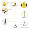 Archery Bow Trainer, Archery Draw Training Aid Strength Training, Anti-Break Latex Resistance Bands, Archery Exerciser Training Device for Recurve Bow Compound Shooting Kids Adults Beginner Experts view 2
