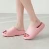 youermei Cloud Slides for Women and Men, Platform Slides Slippers, Non-Slip Quick Drying Soft Lightweight Shower Shoes, Thick Sole Open Toe Slides Sandals for Indoor & Outdoor view 3