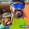 KAPVOE Photochromic Cycling Glasses MTB Clear Mountain Bike Transition Bicycle Sunglasses for Men Women - K9022 view 2