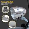 Bicycle Vintage Light, 3 LED Retro Bike Front Light Lamp Bike LED Headlight Front Head Night Riding Lamp with Mounting Bracket view 4