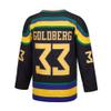 D-5 Men Mighty Ducks Jersey #33 Goldberg #66 Bombay #96 Conway #99 Banks Jersey,Movie Ice Hockey Jersey for Men S-XXXL (#33-Black, X-Large) view 3
