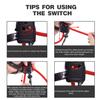 Archery Bow Trainer, Archery Draw Training Aid Strength Training, Anti-Break Latex Resistance Bands, Archery Exerciser Training Device for Recurve Bow Compound Shooting Kids Adults Beginner Experts view 3