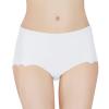 Ladies Ice Silk Comfort Underwear Ice Silk Plus Size Panties Underwear for Women Bikini Pack Cotton White view 1