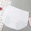 Ladies Ice Silk Comfort Underwear Ice Silk Plus Size Panties Underwear for Women Bikini Pack Cotton White view 3
