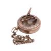 Antique Nautical Directional Magnetic Sundial Brass Compass, Personalized Antique Decor Birthday Gifts for Men, Astrolabe for Him, Baptism Gifts with Engraved Quotes view 2